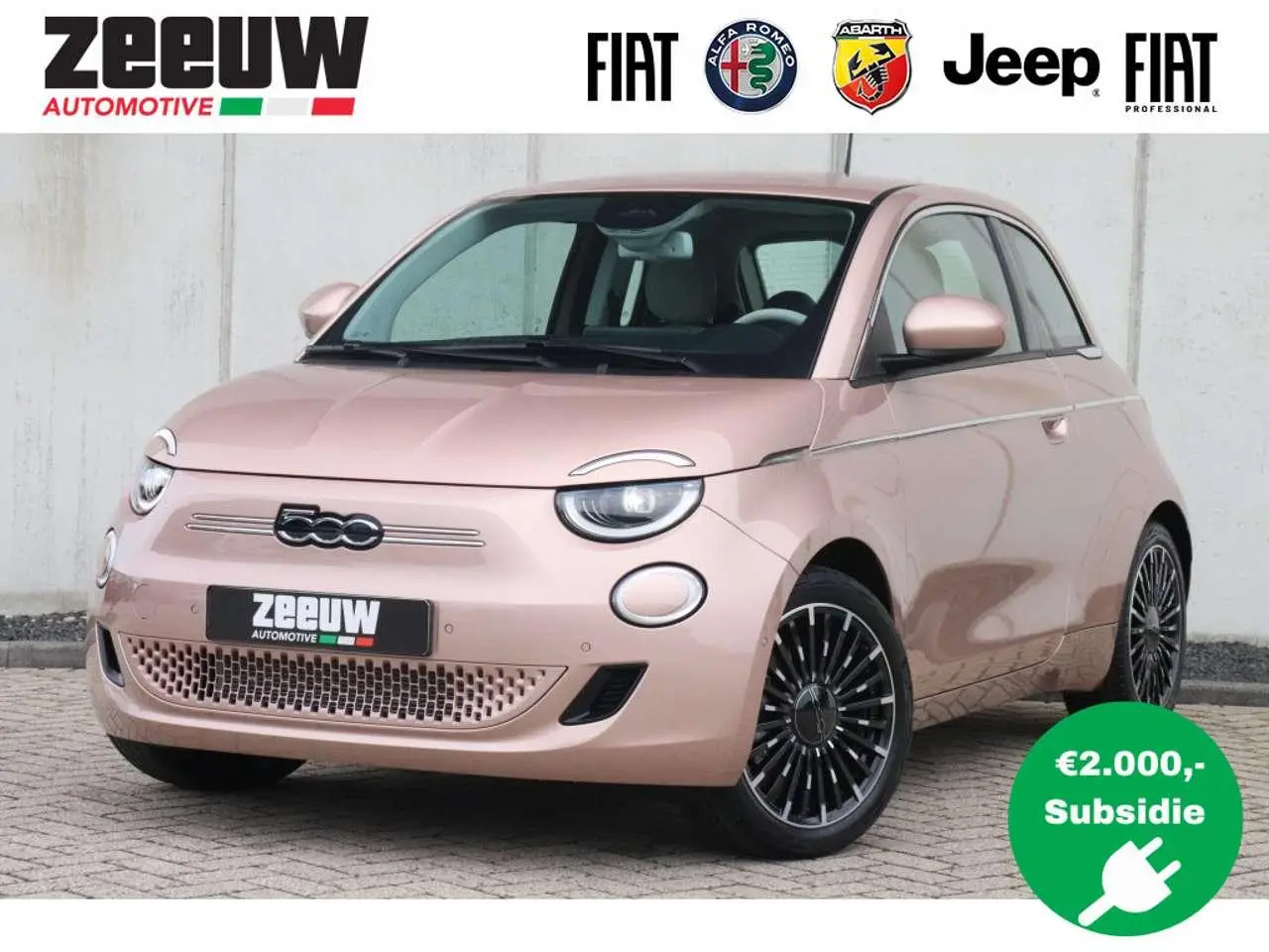 Photo 1 : Fiat 500 2024 Électrique