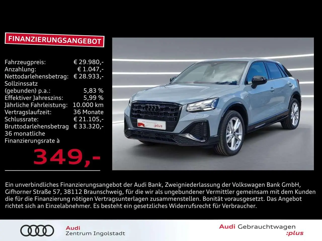 Photo 1 : Audi Q2 2023 Petrol