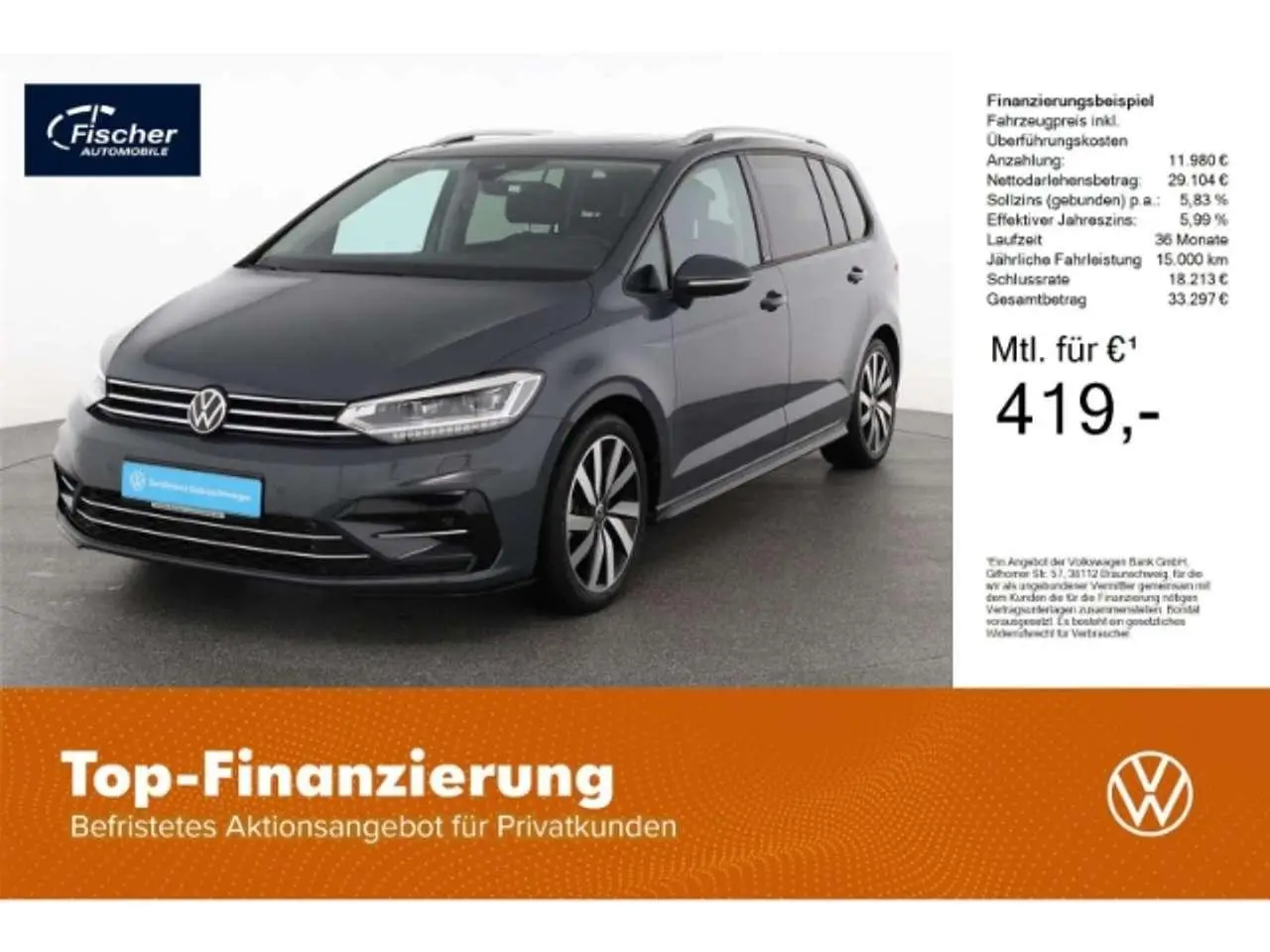 Photo 1 : Volkswagen Touran 2024 Diesel