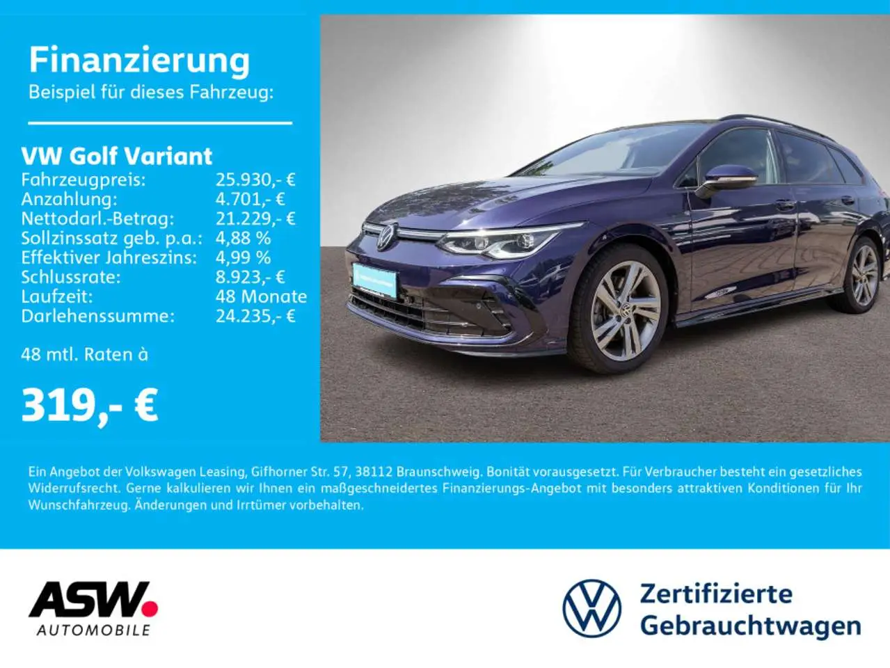 Photo 1 : Volkswagen Golf 2021 Diesel