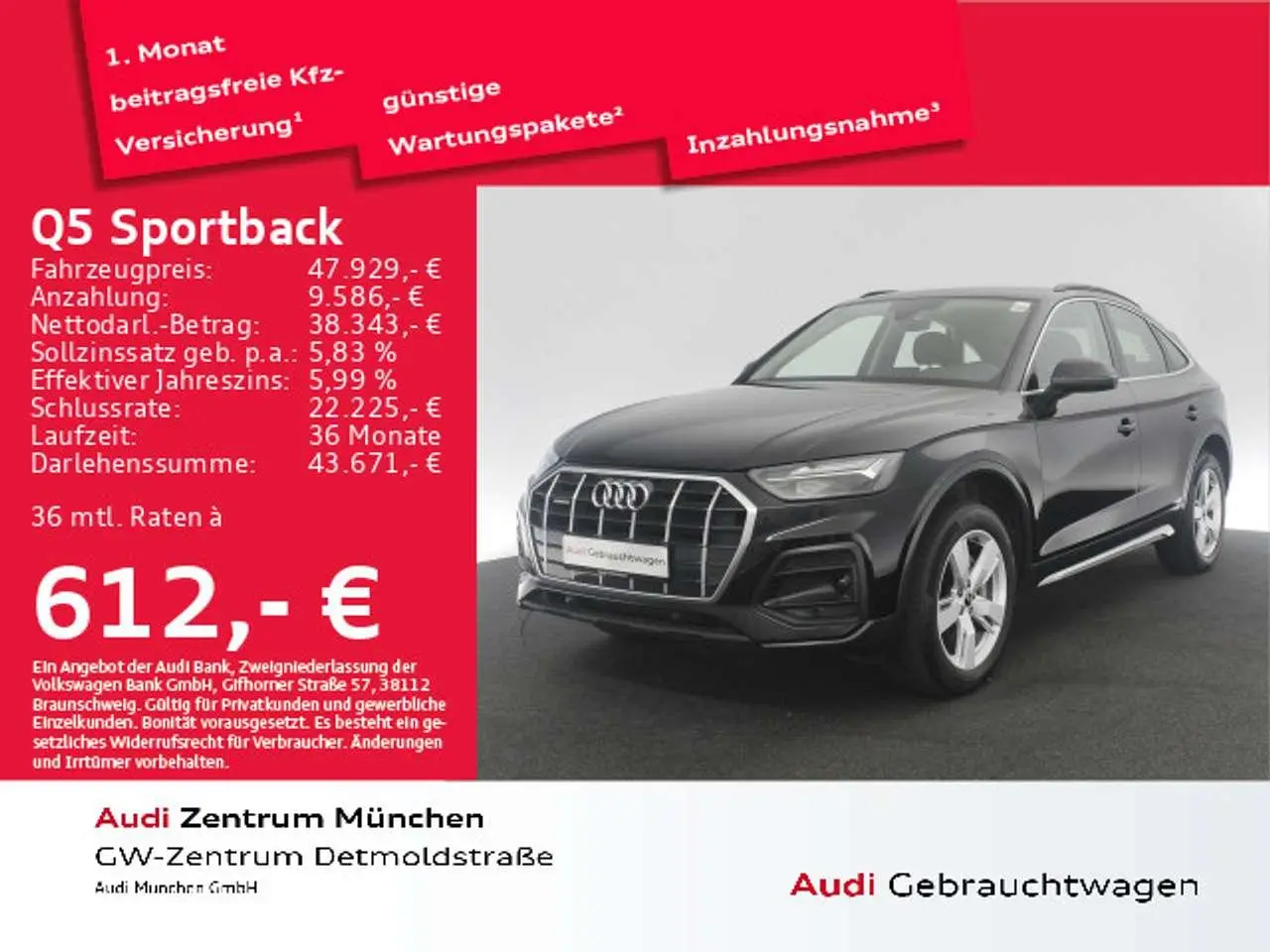 Photo 1 : Audi Q5 2021 Hybride