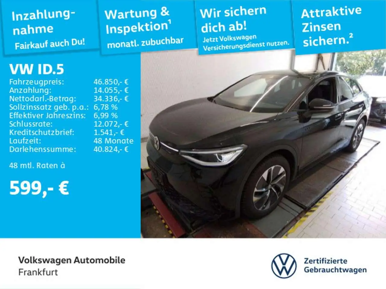 Photo 1 : Volkswagen Id.5 2023 Electric