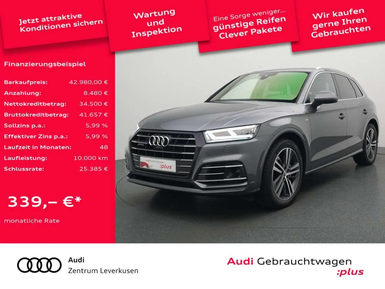 Photo 1 : Audi Q5 2020 Hybride