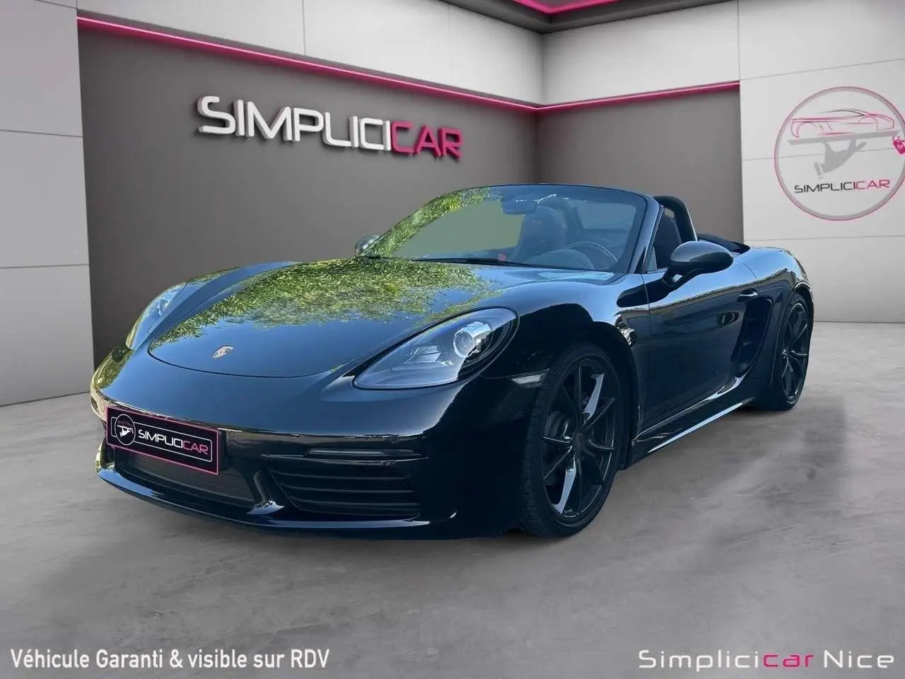 Photo 1 : Porsche Boxster 2019 Petrol