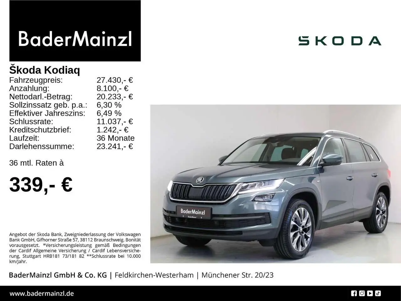 Photo 1 : Skoda Kodiaq 2020 Petrol