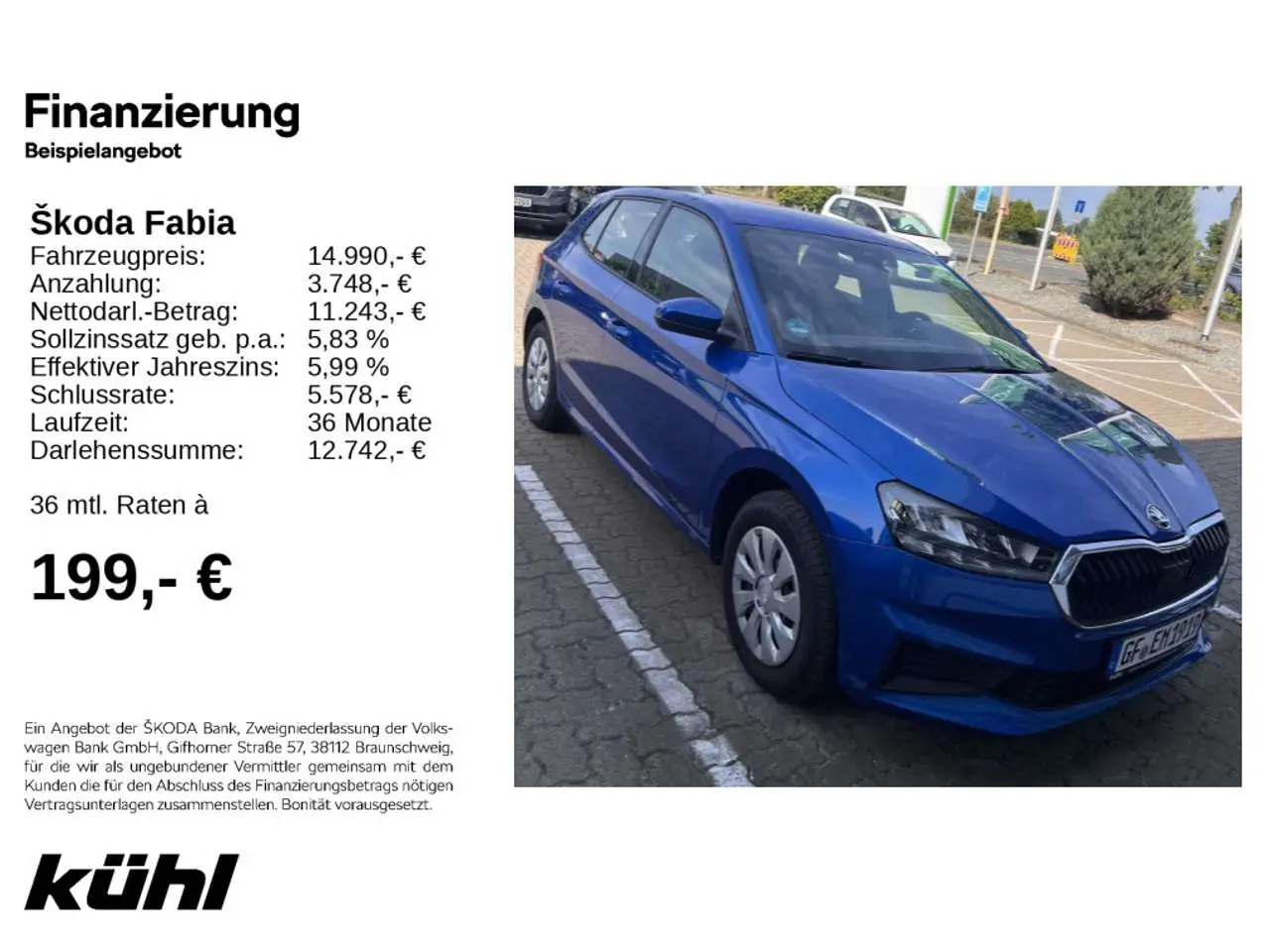 Photo 1 : Skoda Fabia 2023 Essence