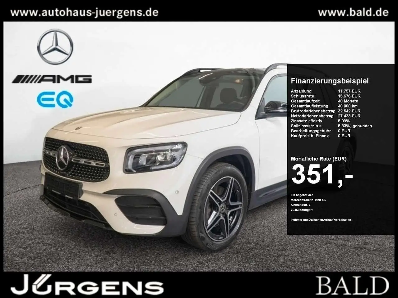 Photo 1 : Mercedes-benz Classe Glb 2023 Diesel