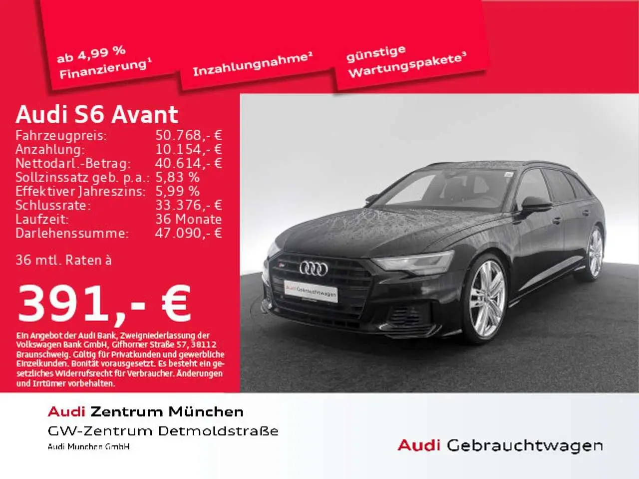 Photo 1 : Audi S6 2021 Diesel