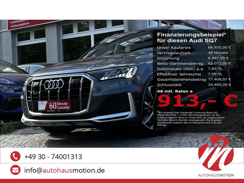 Photo 1 : Audi Sq7 2020 Diesel