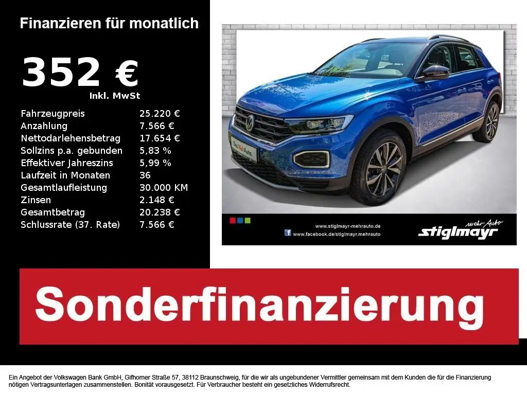 Photo 1 : Volkswagen T-roc 2020 Diesel