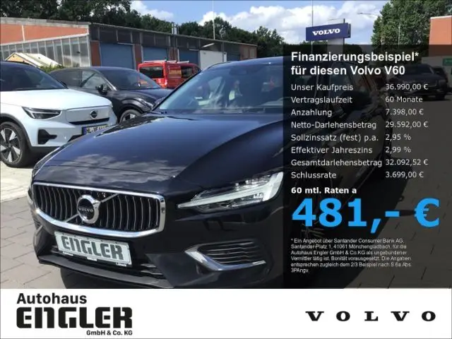 Photo 1 : Volvo V60 2020 Hybride