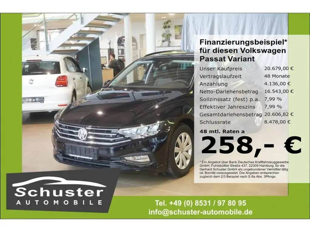 Photo 1 : Volkswagen Passat 2020 Diesel