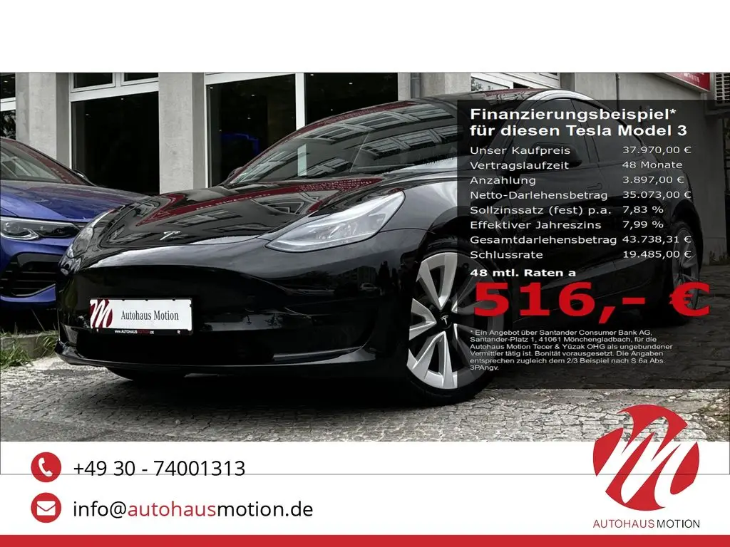 Photo 1 : Tesla Model 3 2022 Non renseigné