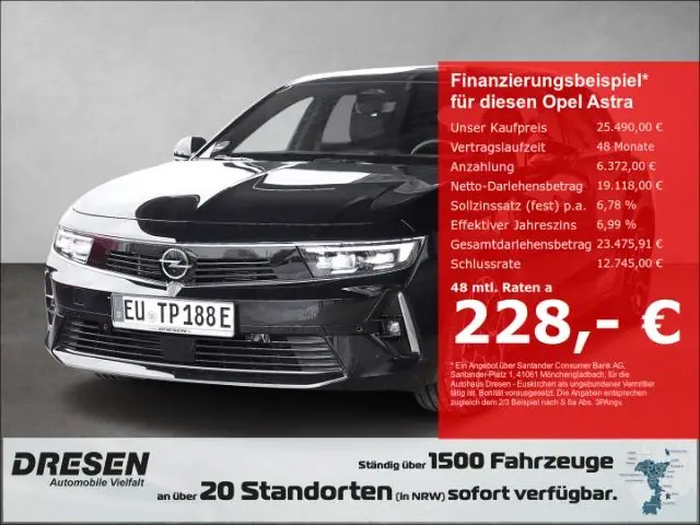 Photo 1 : Opel Astra 2022 Hybride