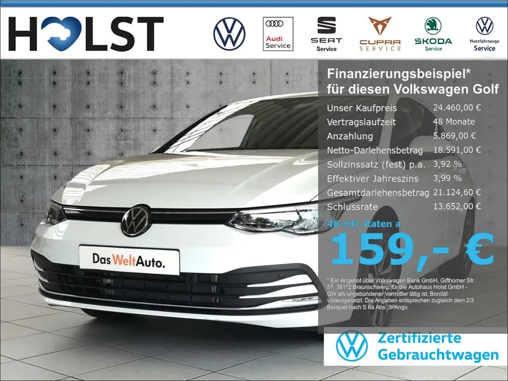 Photo 1 : Volkswagen Golf 2022 Petrol