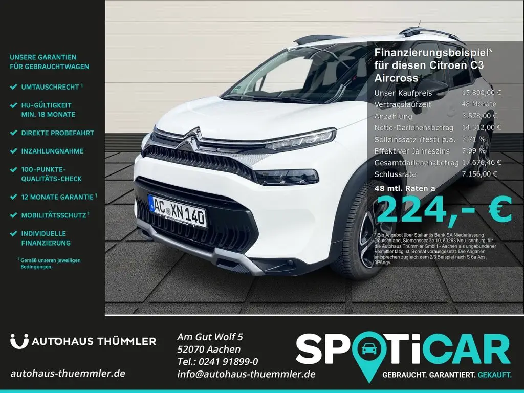 Photo 1 : Citroen C3 Aircross 2023 Essence