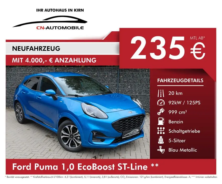 Photo 1 : Ford Puma 2023 Essence