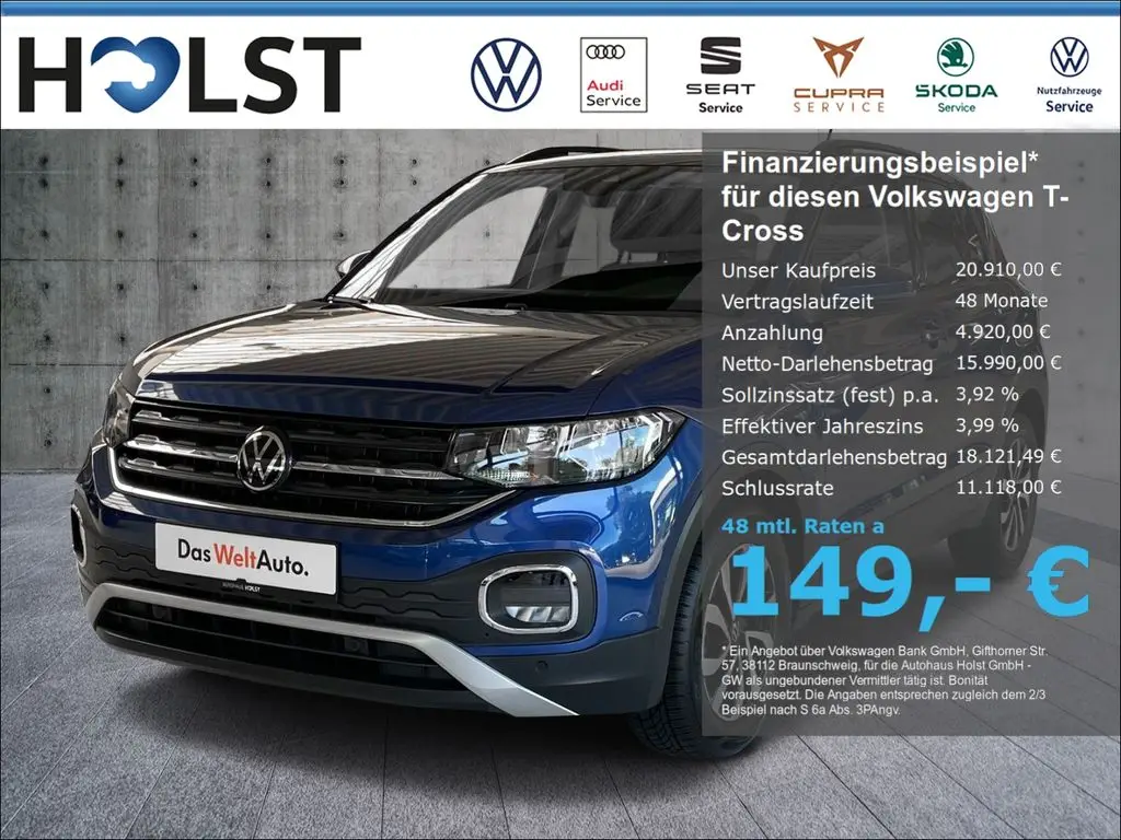 Photo 1 : Volkswagen T-cross 2022 Essence