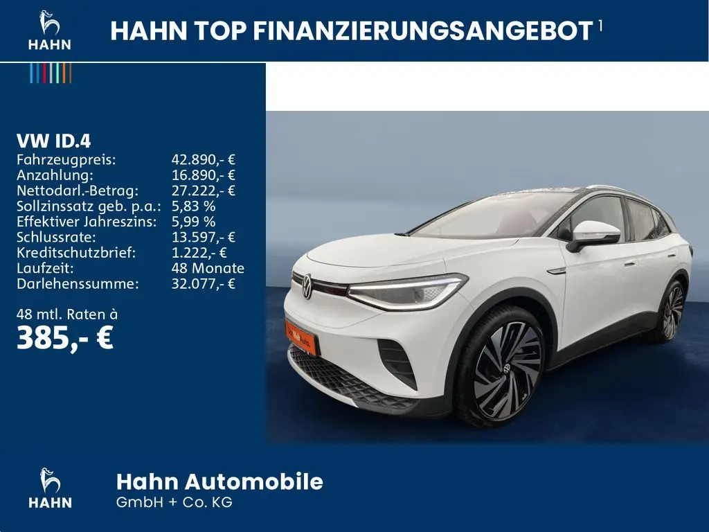 Volkswagen Id.4 Pro Performance WÄRMEP PANO ACC LED Navi Si