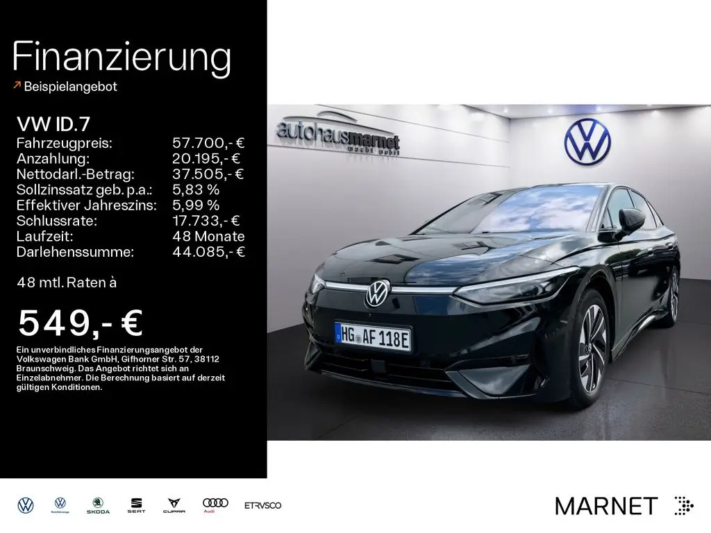 Photo 1 : Volkswagen Id.7 2023 Not specified