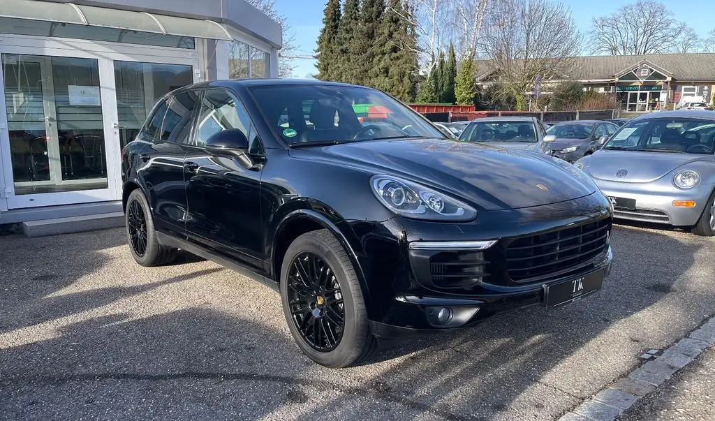 Photo 1 : Porsche Cayenne 2018 Diesel