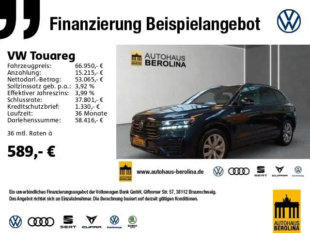 Photo 1 : Volkswagen Touareg 2023 Diesel