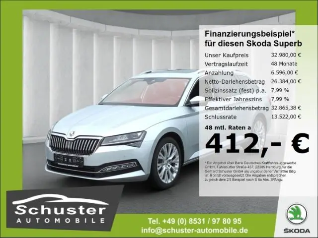 Photo 1 : Skoda Superb 2023 Essence