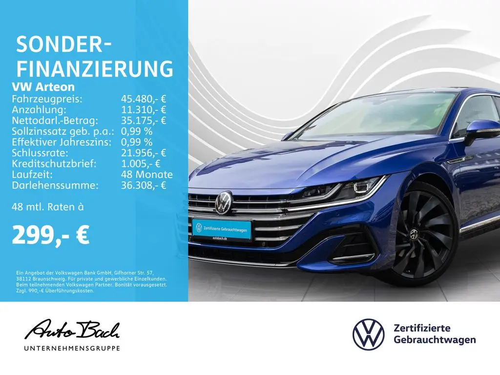 Photo 1 : Volkswagen Arteon 2022 Diesel