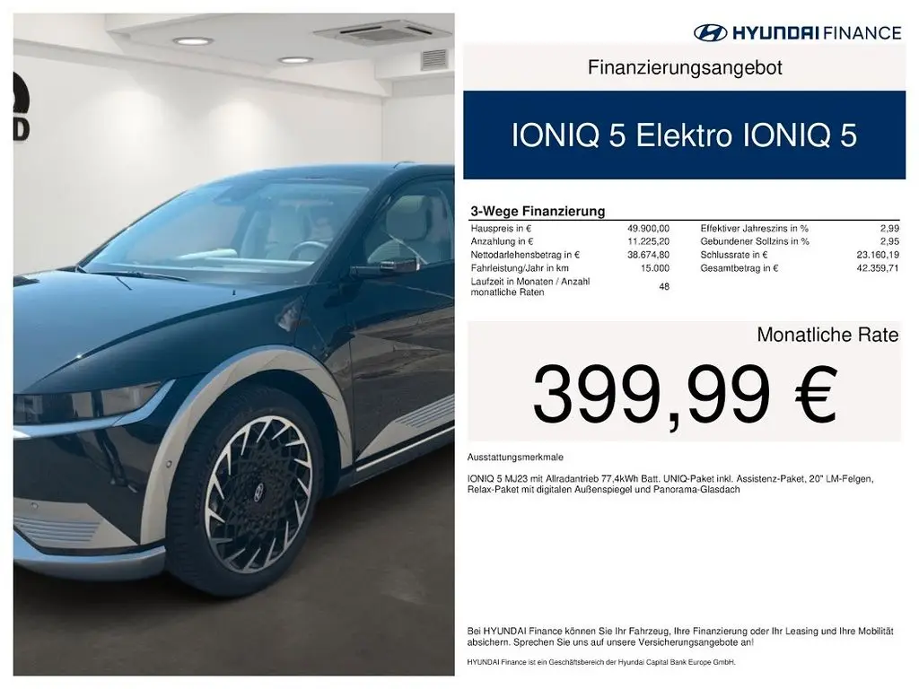 Photo 1 : Hyundai Ioniq 2023 Non renseigné