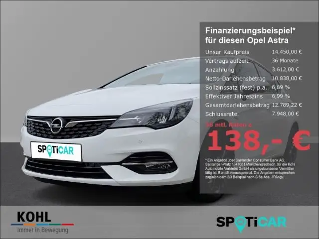 Photo 1 : Opel Astra 2021 Essence