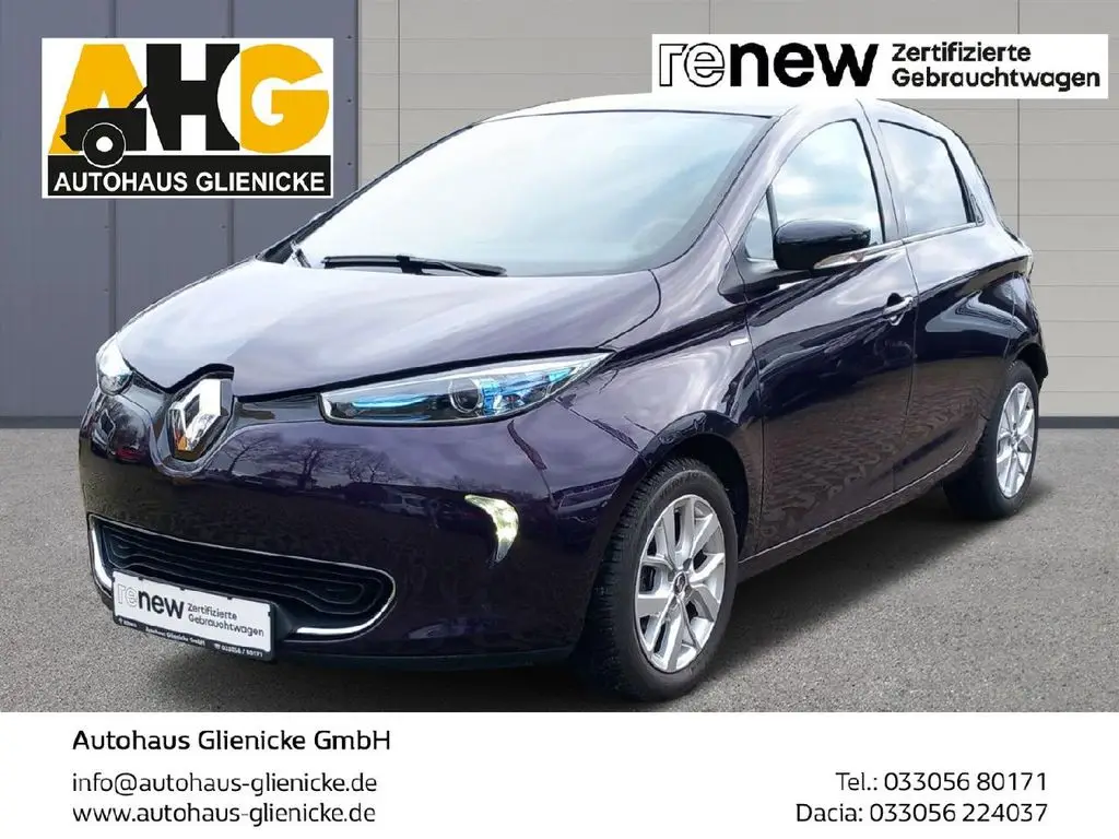 Photo 1 : Renault Zoe 2019 Non renseigné