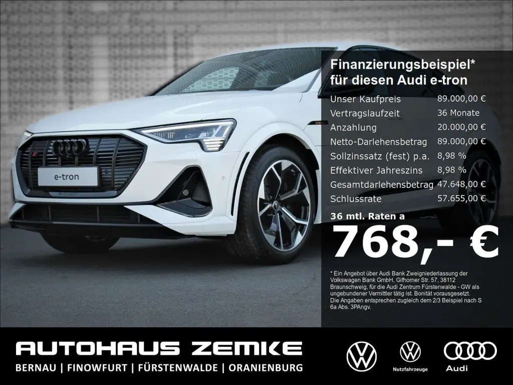 Photo 1 : Audi E-tron 2022 Non renseigné