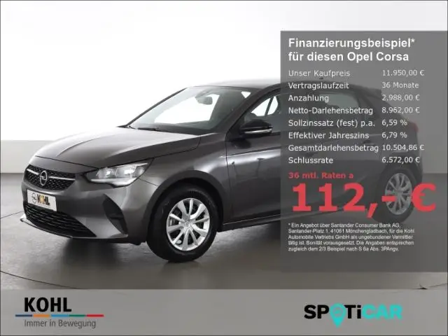 Photo 1 : Opel Corsa 2020 Essence