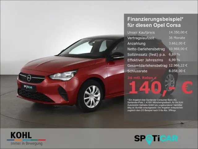 Photo 1 : Opel Corsa 2020 Petrol