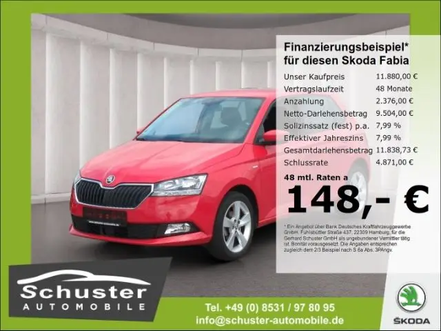 Photo 1 : Skoda Fabia 2019 Essence