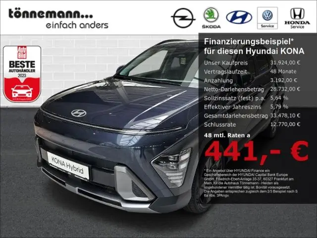 Photo 1 : Hyundai Kona 2024 Hybride