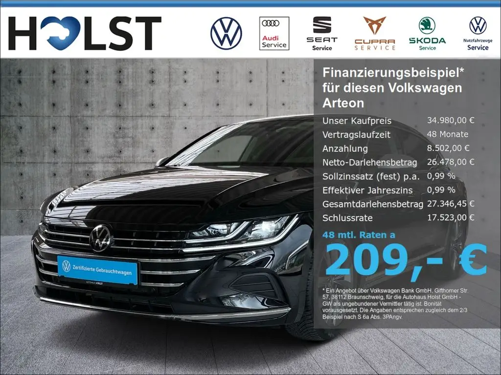 Photo 1 : Volkswagen Arteon 2023 Diesel