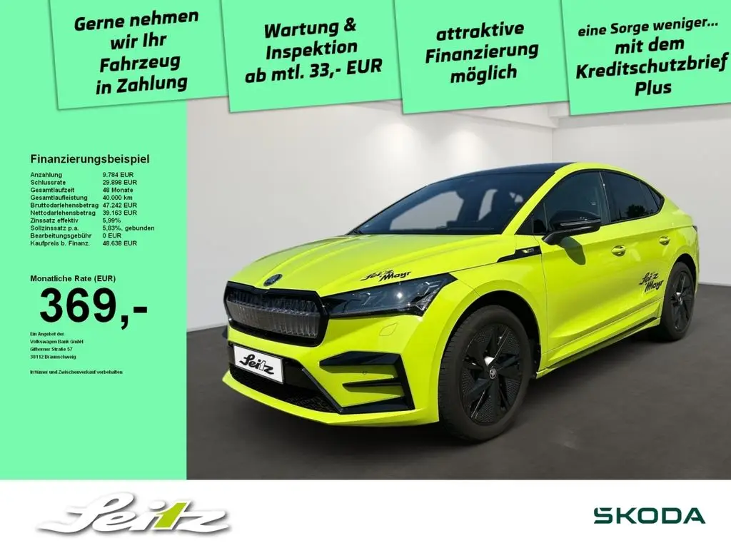 Photo 1 : Skoda Enyaq 2024 Non renseigné