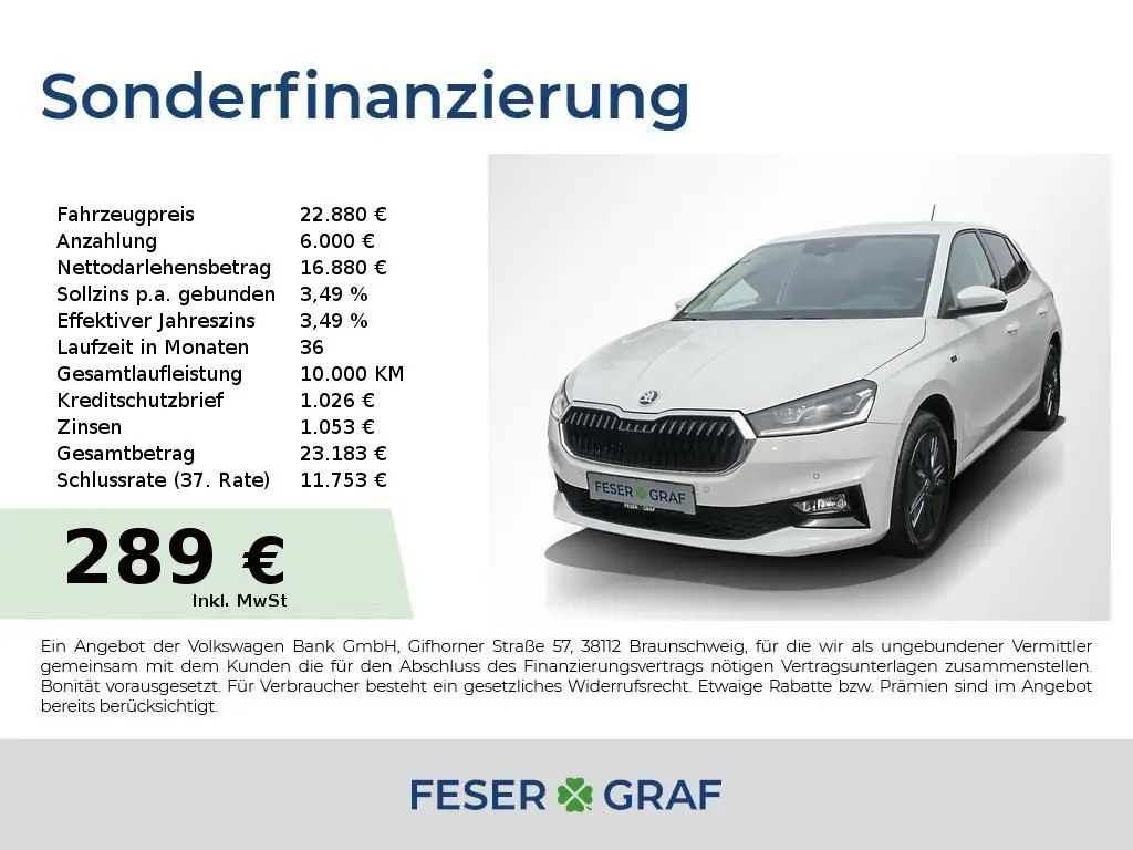 Photo 1 : Skoda Fabia 2024 Essence