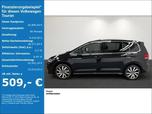 Photo 1 : Volkswagen Touran 2024 Essence