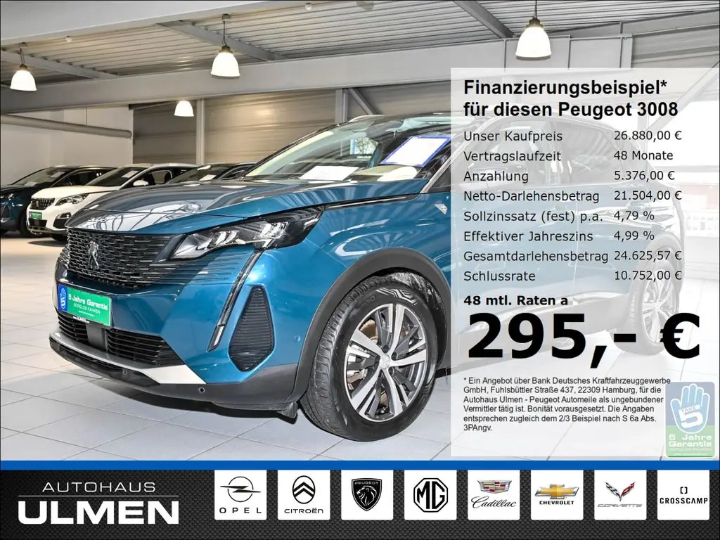 Photo 1 : Peugeot 3008 2021 Hybride