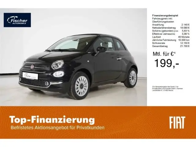 Photo 1 : Fiat 500c 2024 Petrol