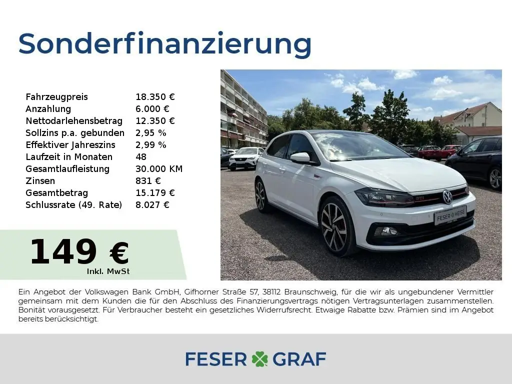 Photo 1 : Volkswagen Polo 2019 Essence