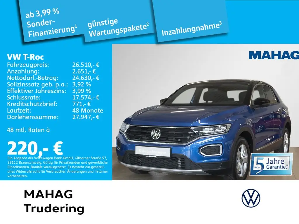 Photo 1 : Volkswagen T-roc 2021 Diesel