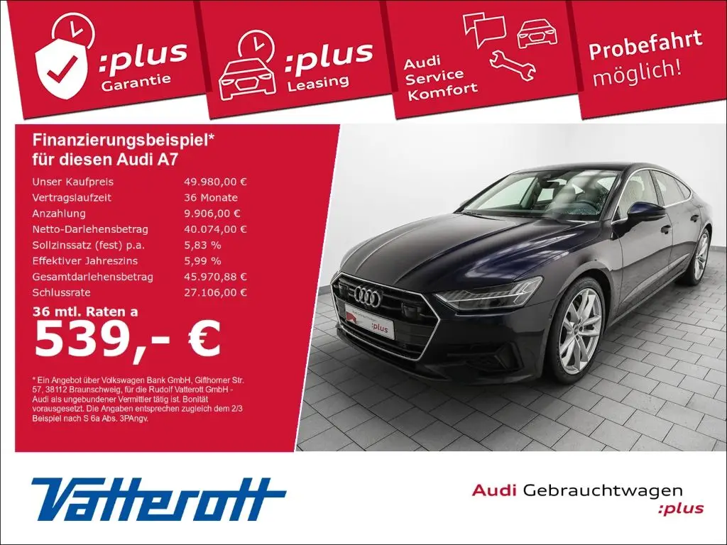 Photo 1 : Audi A7 2020 Diesel