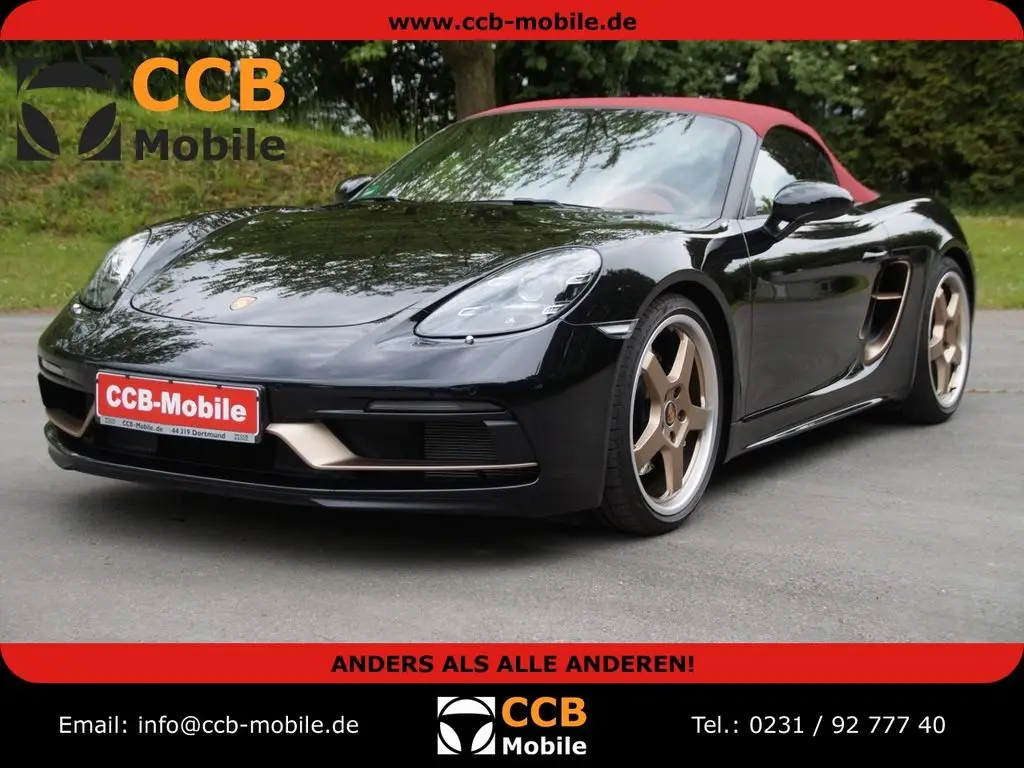 Photo 1 : Porsche Boxster 2022 Petrol