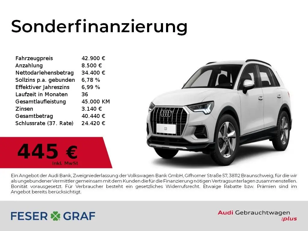 Photo 1 : Audi Q3 2024 Diesel