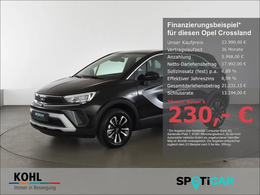 Photo 1 : Opel Crossland 2023 Essence