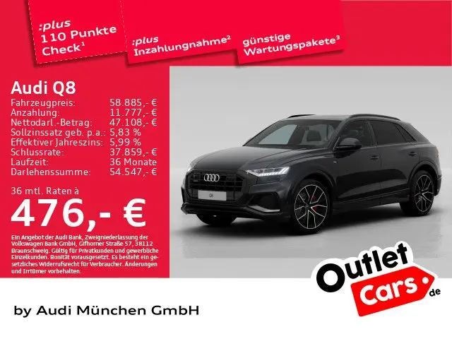 Photo 1 : Audi Q8 2021 Diesel