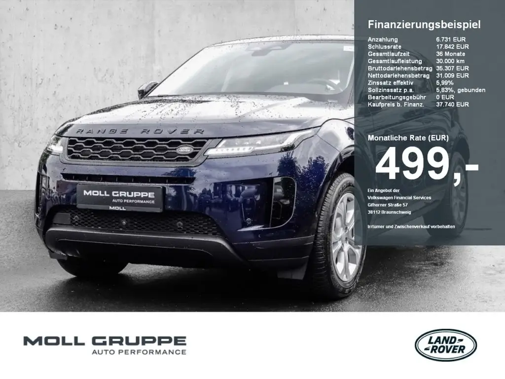 Photo 1 : Land Rover Range Rover Evoque 2021 Hybride